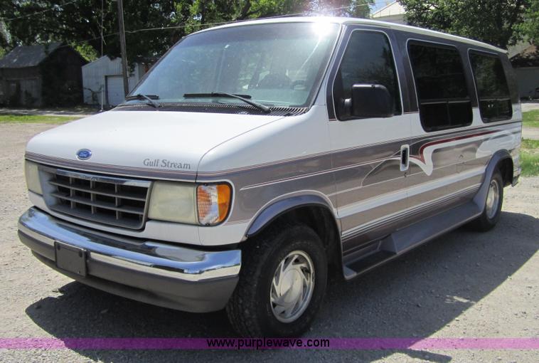 image for item 3702 1995 Ford E150 conversion van