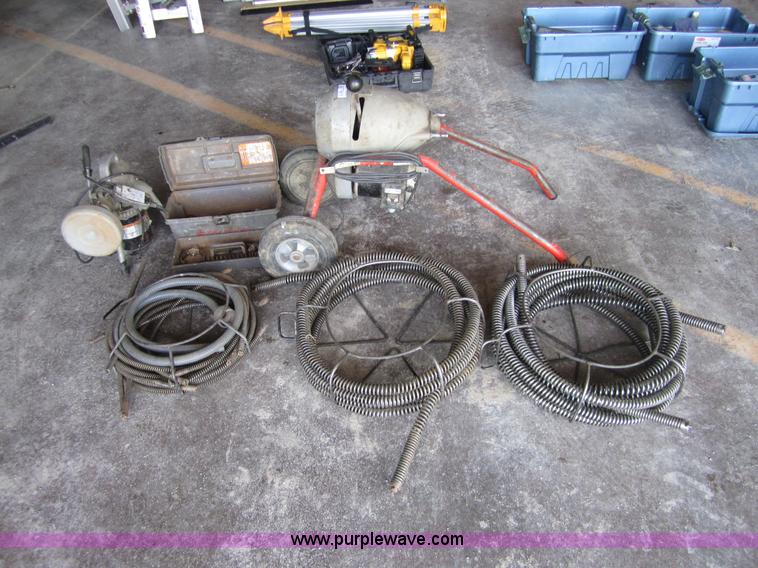 image for item 3703 Ridgid drain cleaner