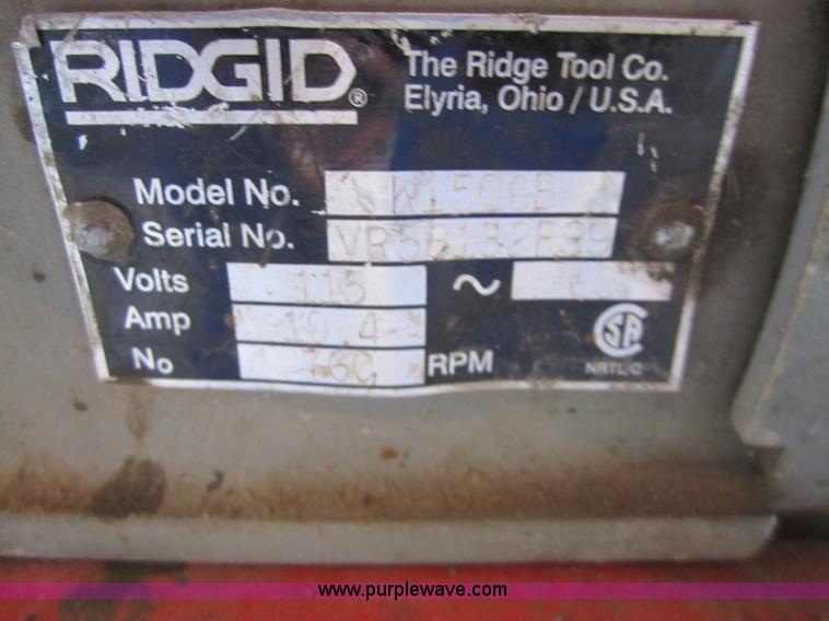 image for item 3703 Ridgid drain cleaner