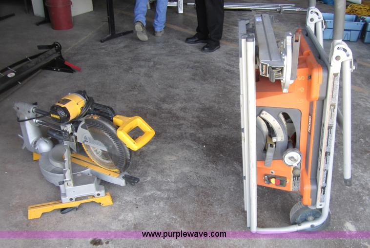 image for item 3705 Ridgid table saw