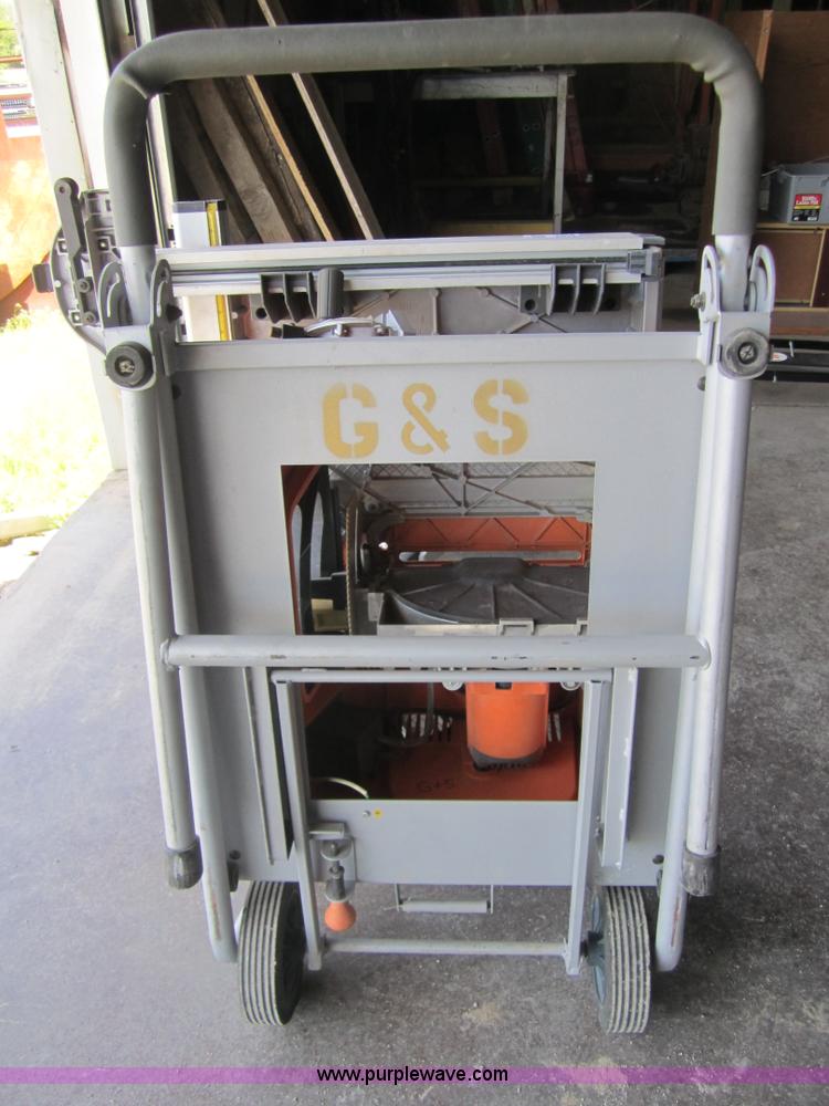 image for item 3705 Ridgid table saw