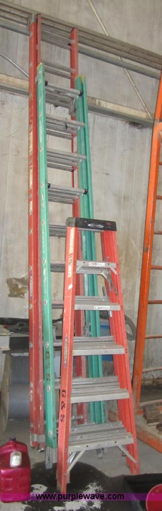 image for item 3707 Assorted ladders