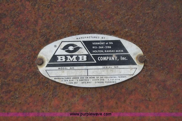 image for item 4718 BMB E72 finish mower