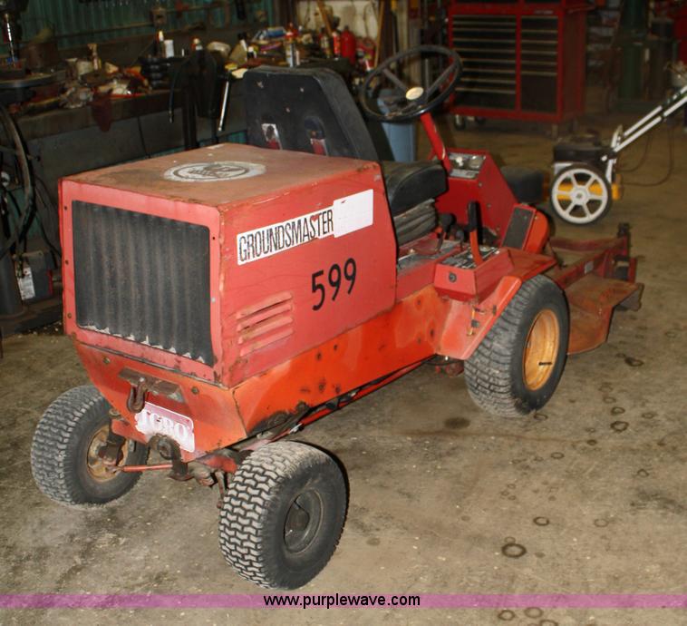 image for item 4722 Toro Grounds Master 2170 lawn mower
