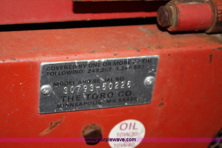 image for item 4722 Toro Grounds Master 2170 lawn mower