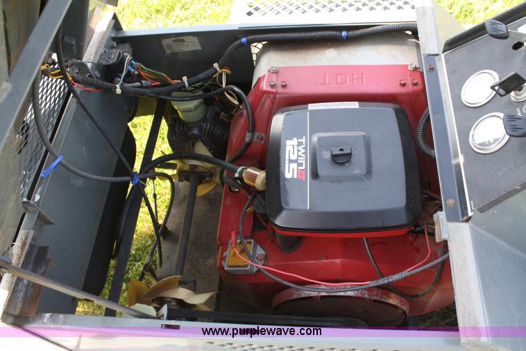 image for item 4975 Grazer 1250 zero turn lawn mower
