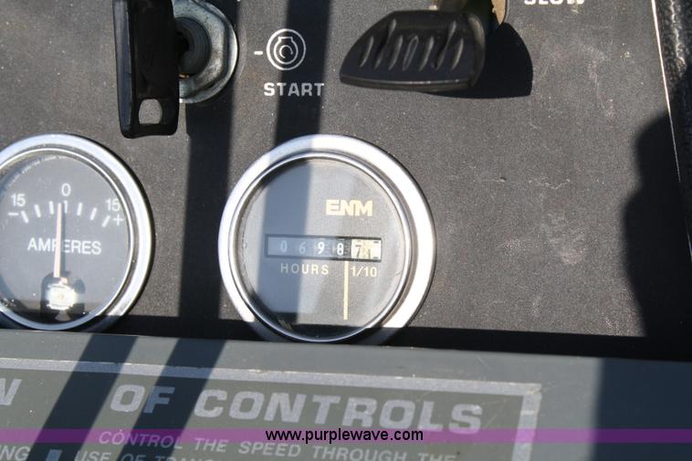 image for item 4975 Grazer 1250 zero turn lawn mower