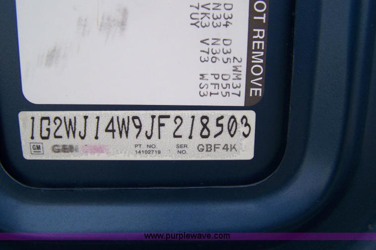 image for item 7000 1988 Pontiac Grand Prix