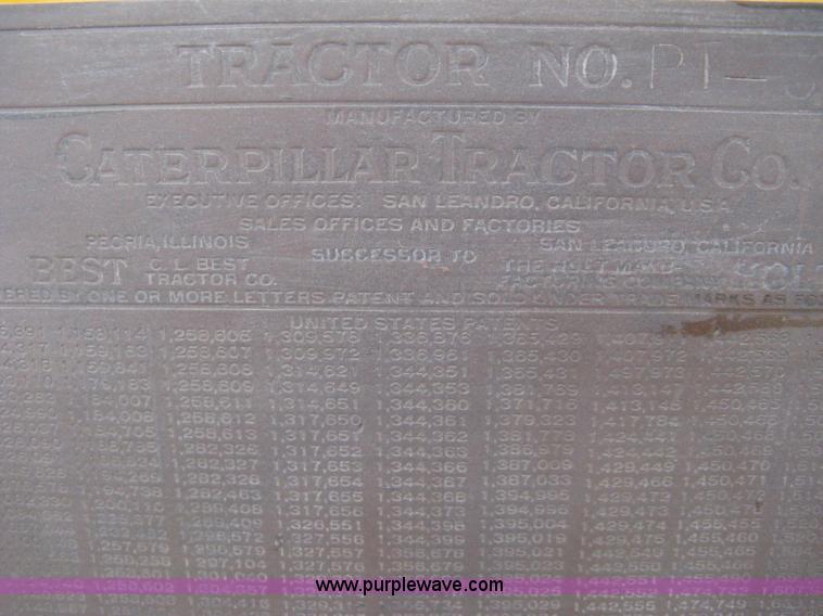 image for item 8050 Caterpillar TEN track crawler