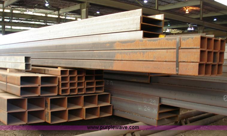 image for item 8713 (8) 8"W x 4"H x 40'L x 1/4" thick metal tubes