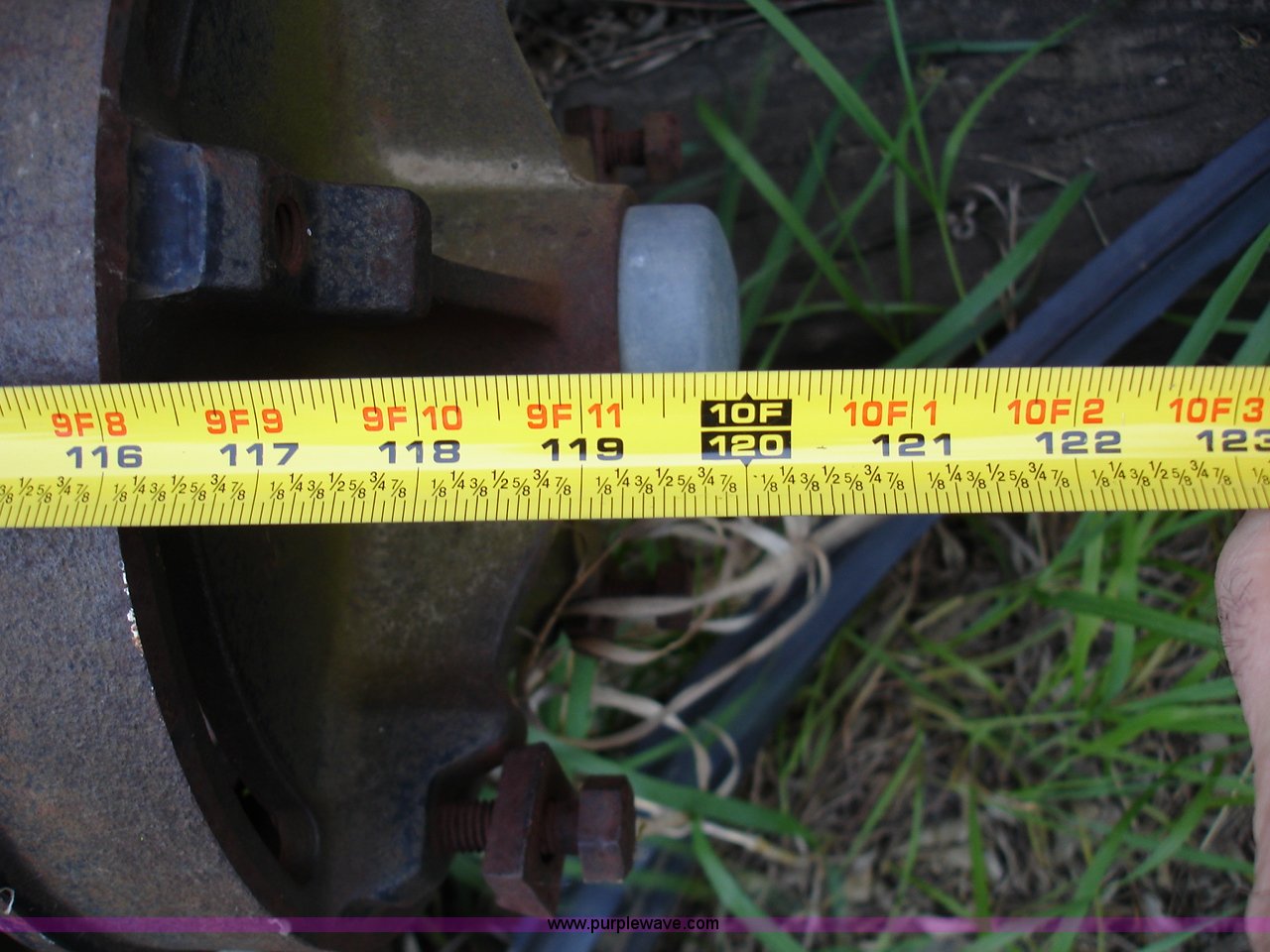 Mobile home axles and wheels in Salina, KS Item 8705 sold Purple Wave