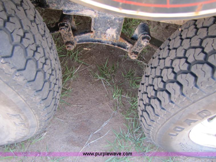 image for item 3448 Homemade 16' enclosed mesh trailer