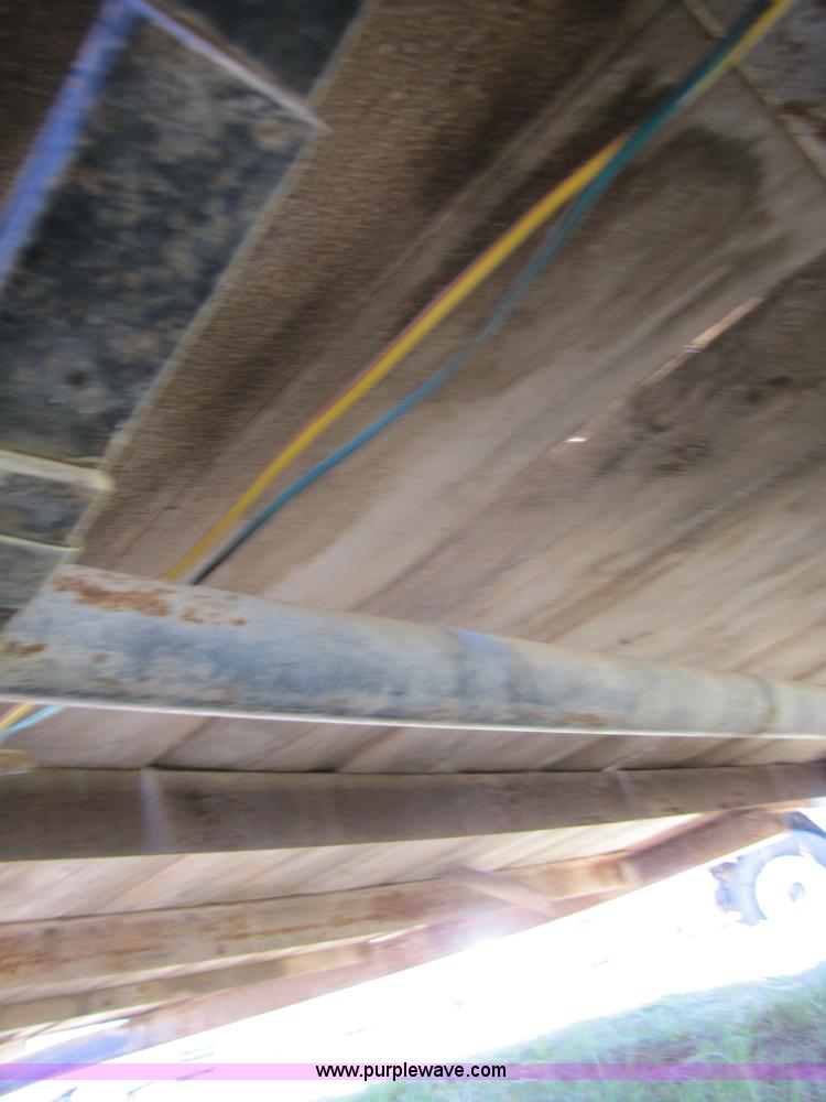 image for item 3448 Homemade 16' enclosed mesh trailer