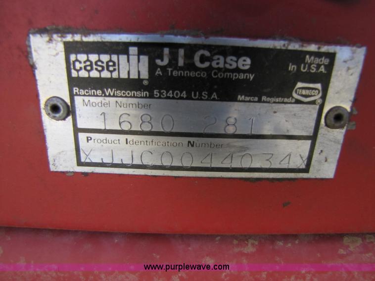 image for item 3466 1988 Case IH 1680 combine