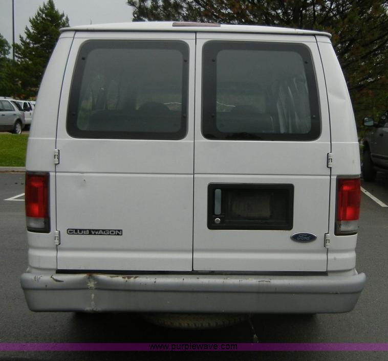 image for item 2328 1998 Ford E350 Club Wagon van