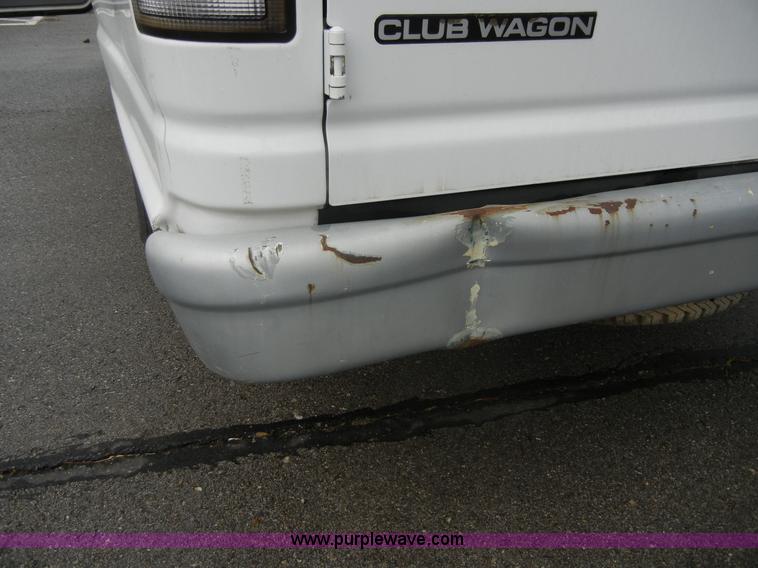 image for item 2328 1998 Ford E350 Club Wagon van