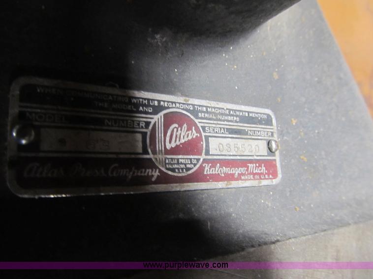 image for item 4120 Atlas 63 press