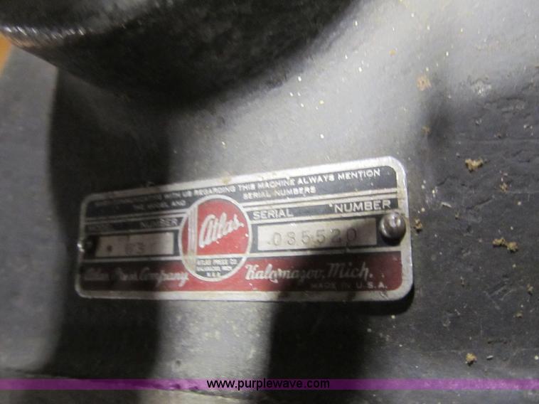 image for item 4120 Atlas 63 press