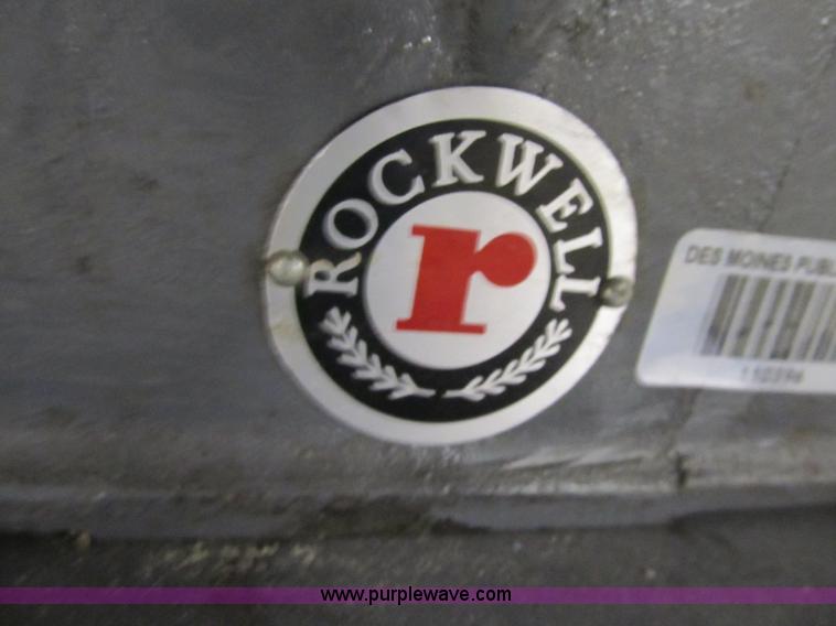 image for item 4121 Rockwell 37-315 jointer