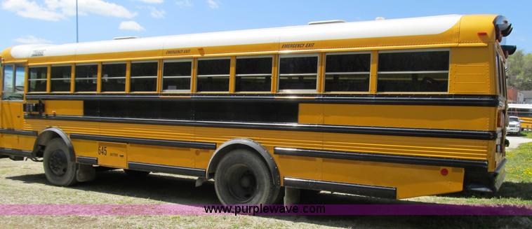 image for item 4142 2001 Thomas Built school bus
