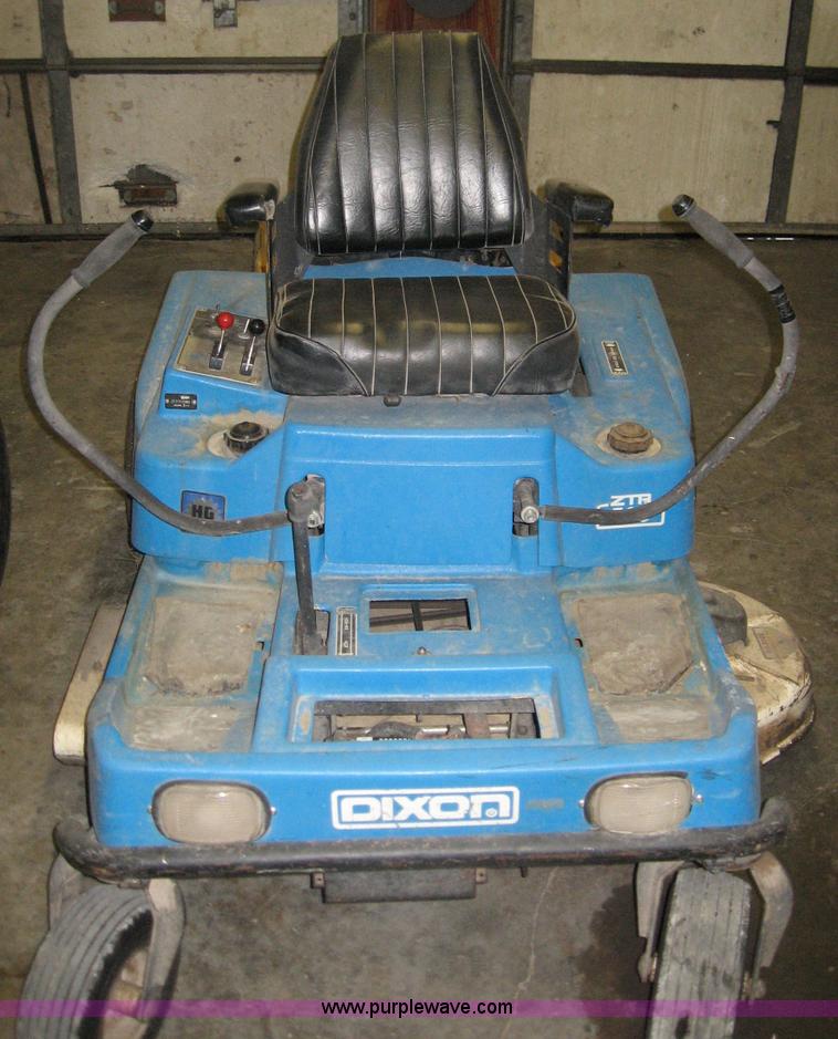 1990 Dixon 503 zero turn mower in Hillsboro, KS Item 5335 sold
