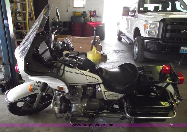 image for item 5538 1996 Kawasaki KZ1000 Police motorcycle