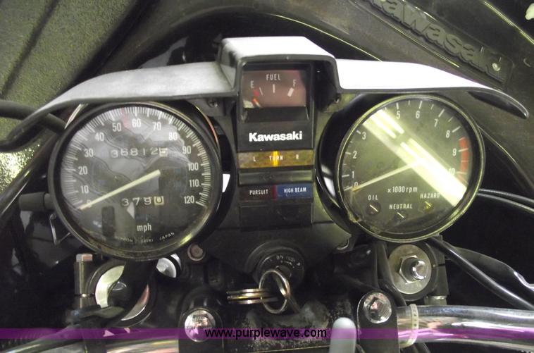 image for item 5538 1996 Kawasaki KZ1000 Police motorcycle