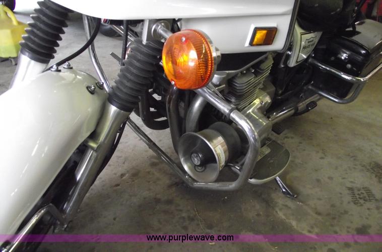 image for item 5538 1996 Kawasaki KZ1000 Police motorcycle