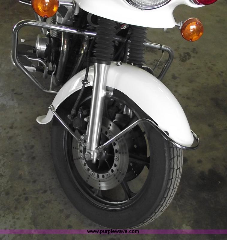 image for item 5538 1996 Kawasaki KZ1000 Police motorcycle