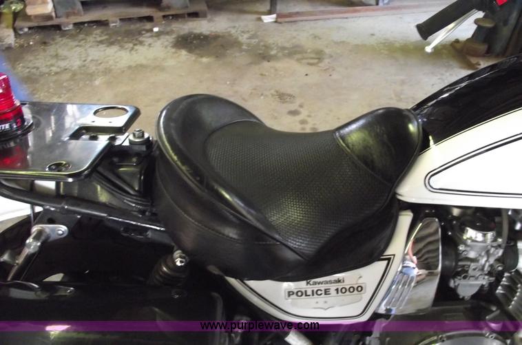 image for item 5538 1996 Kawasaki KZ1000 Police motorcycle