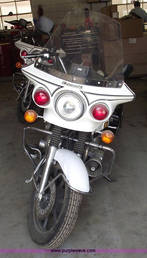 image for item 5539 1999 Kawasaki KZ1000 Police motorcycle