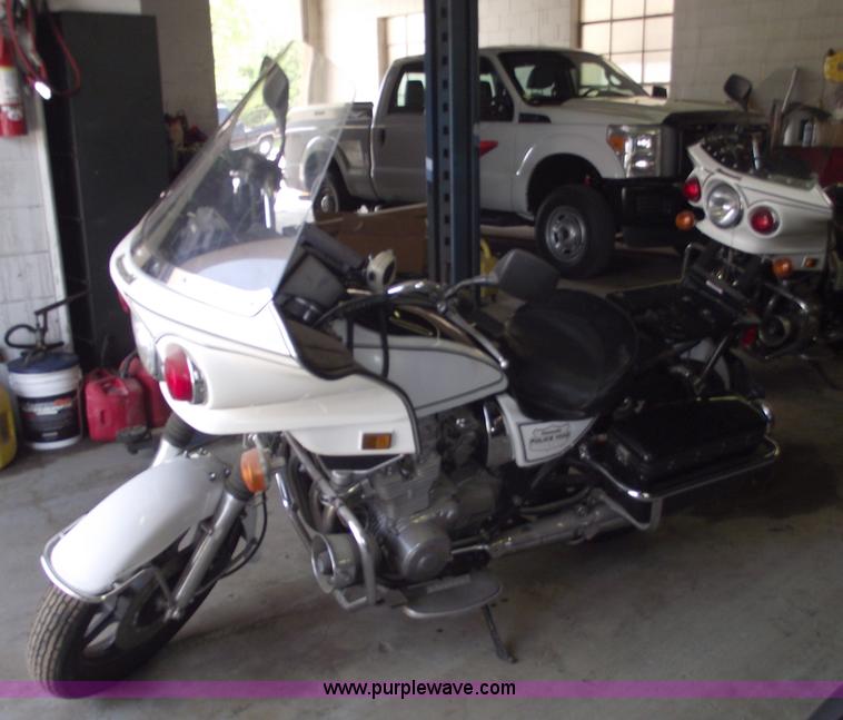 image for item 5539 1999 Kawasaki KZ1000 Police motorcycle