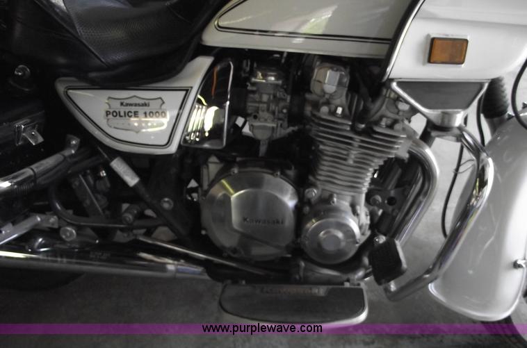 image for item 5539 1999 Kawasaki KZ1000 Police motorcycle