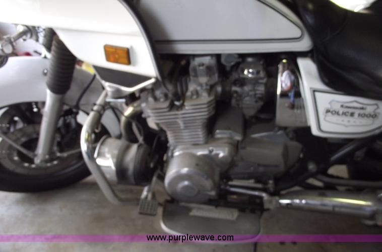 image for item 5539 1999 Kawasaki KZ1000 Police motorcycle