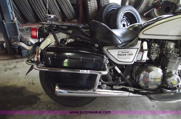 image for item 5539 1999 Kawasaki KZ1000 Police motorcycle