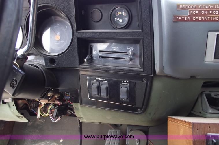 image for item 5542 1984 Chevrolet D30 SWAT team truck