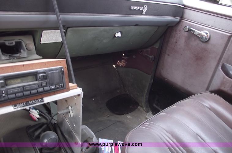 image for item 5542 1984 Chevrolet D30 SWAT team truck