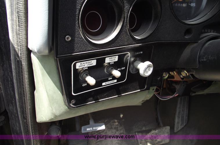 image for item 5542 1984 Chevrolet D30 SWAT team truck