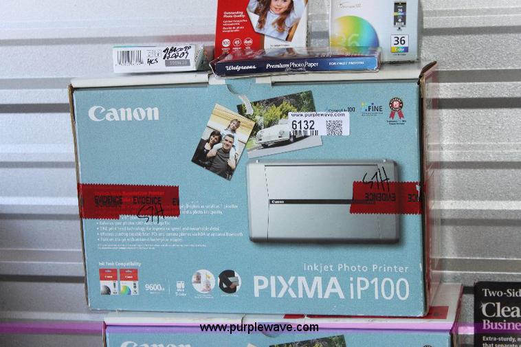 image for item 6132 (2) Cannon Pixma ip100 photo printers