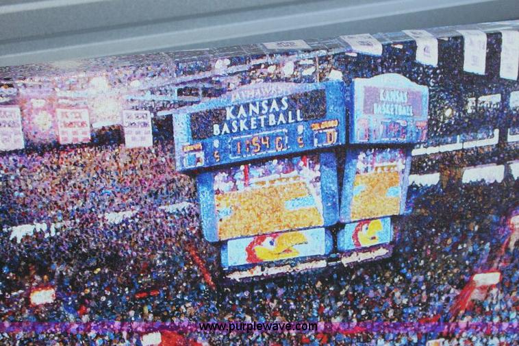 image for item 6134 Jayhawk basketball print