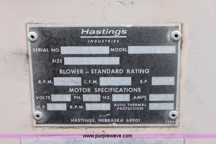 image for item 6223 Hastings natural gas heating unit
