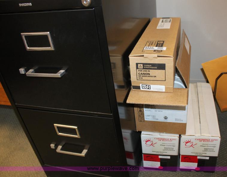 image for item 6232 (4) boxes of assorted toner cartridges