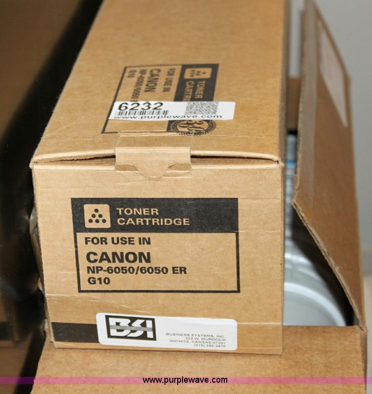 image for item 6232 (4) boxes of assorted toner cartridges