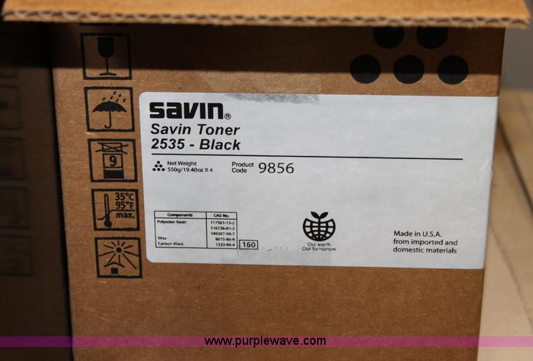 image for item 6232 (4) boxes of assorted toner cartridges