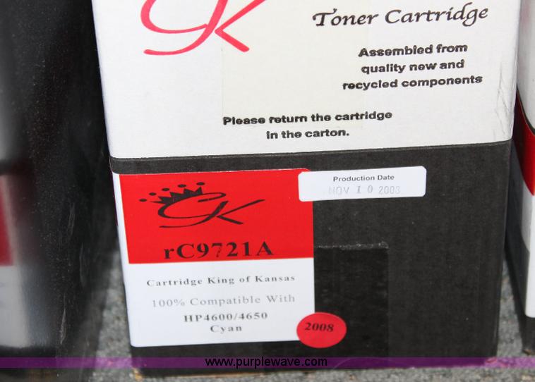 image for item 6232 (4) boxes of assorted toner cartridges