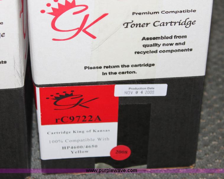 image for item 6232 (4) boxes of assorted toner cartridges