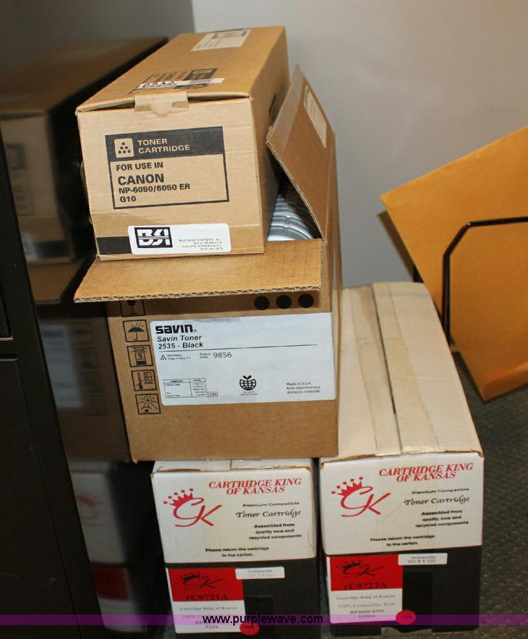 image for item 6232 (4) boxes of assorted toner cartridges