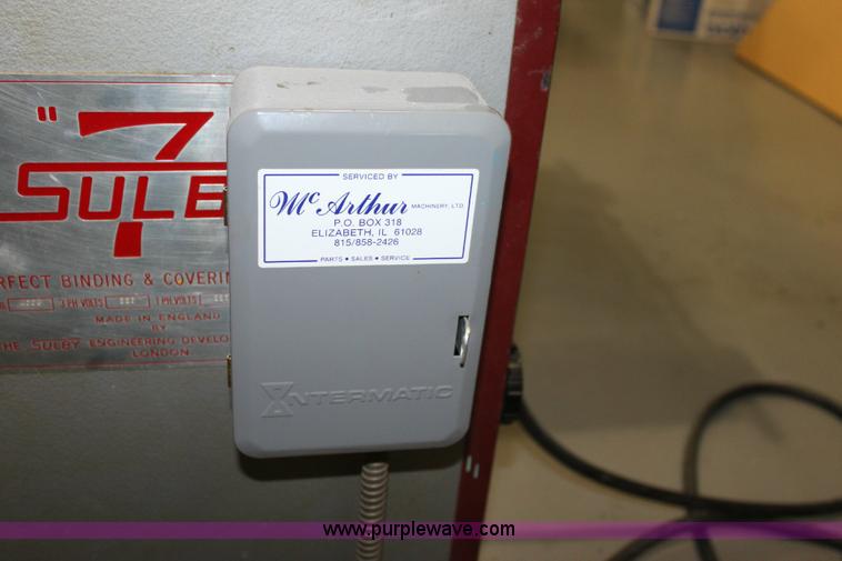 image for item 6417 Sulby 4008 perfect binder