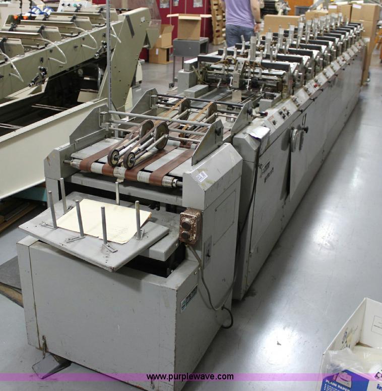 DiddeGlaser gatherall collating machine in Emporia, KS Item 6418