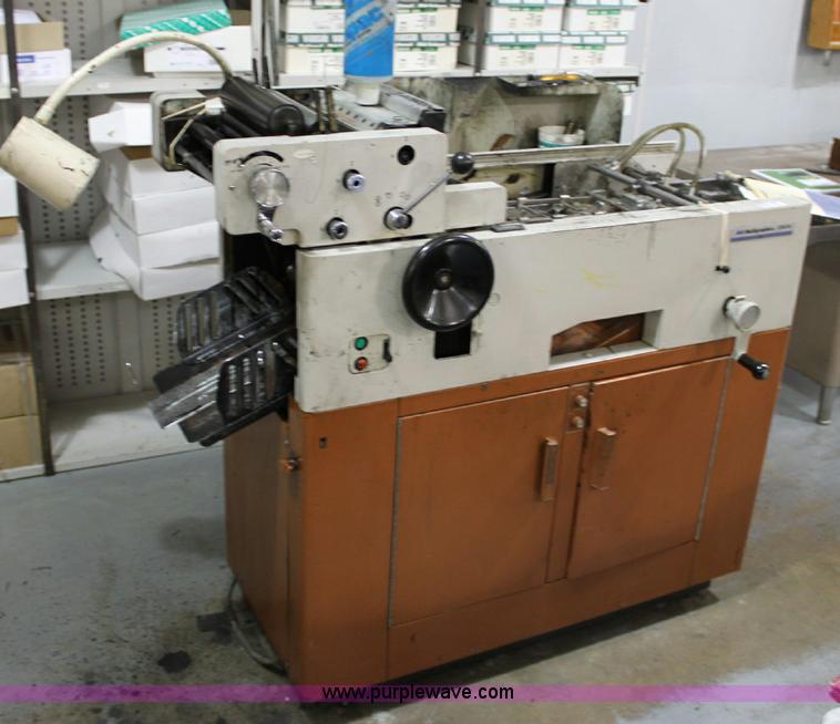 image for item 6419 1980 Multigraphics 1250N single color offset printing press